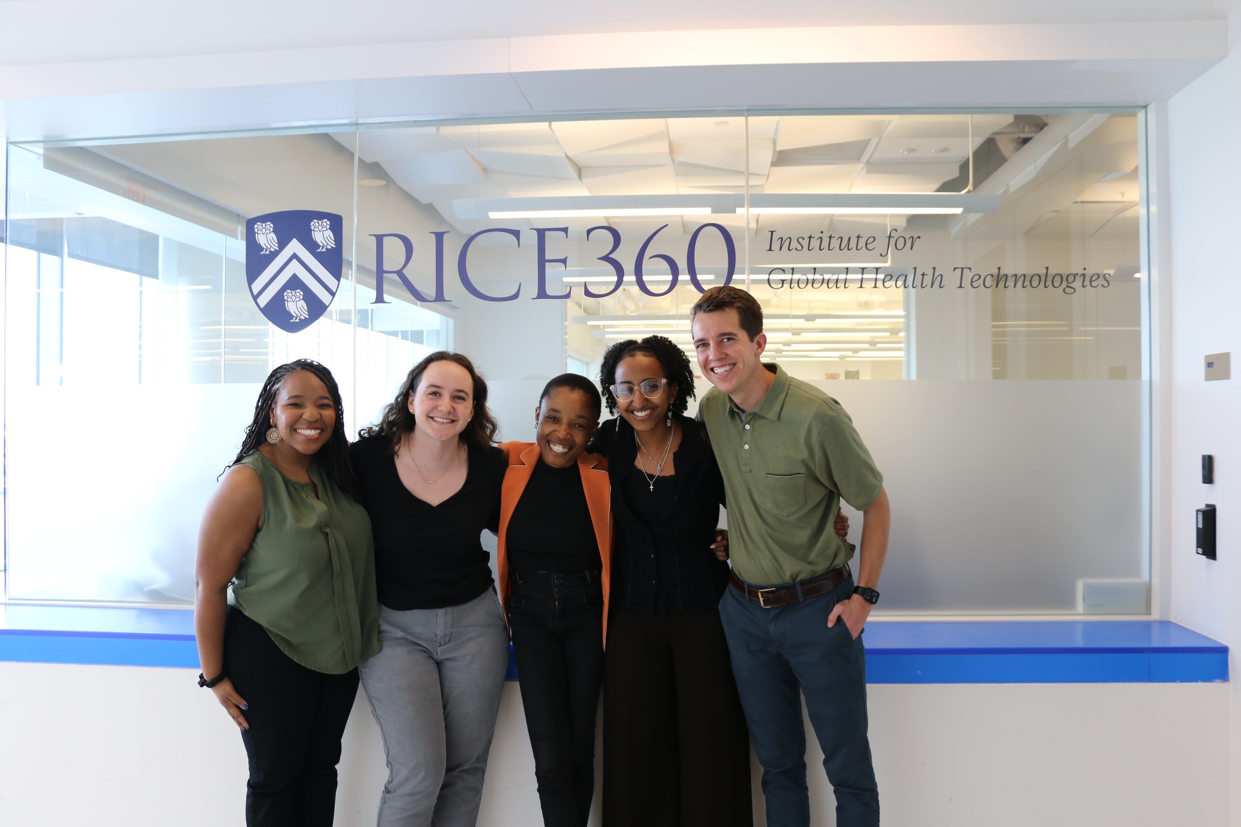 Group picture of the Rice360 Global Health Fellows