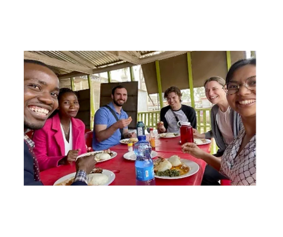 Figure 1: Rowland, Maureen, David, Josh, Betsy, and Shababa