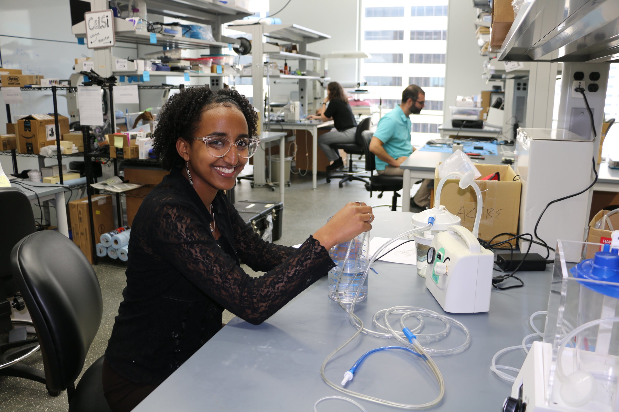 Fellowship Spotlight: Mary Seifu, low-cost neonatal gastric suction device for low-resource settings