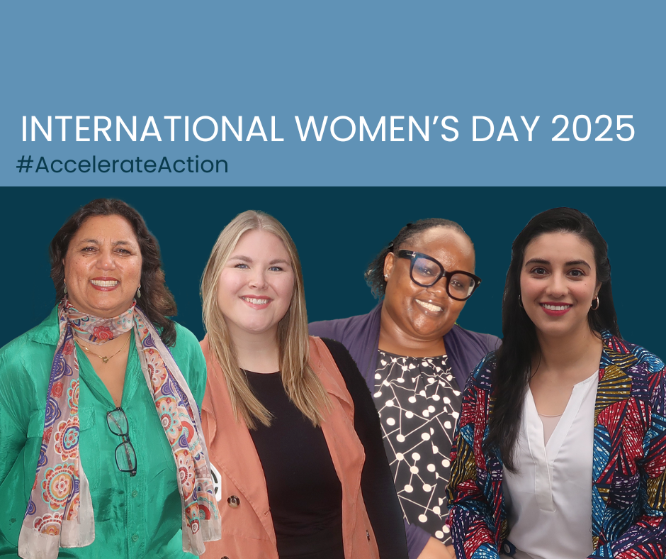 Banner Displaying International Women's Day Message 