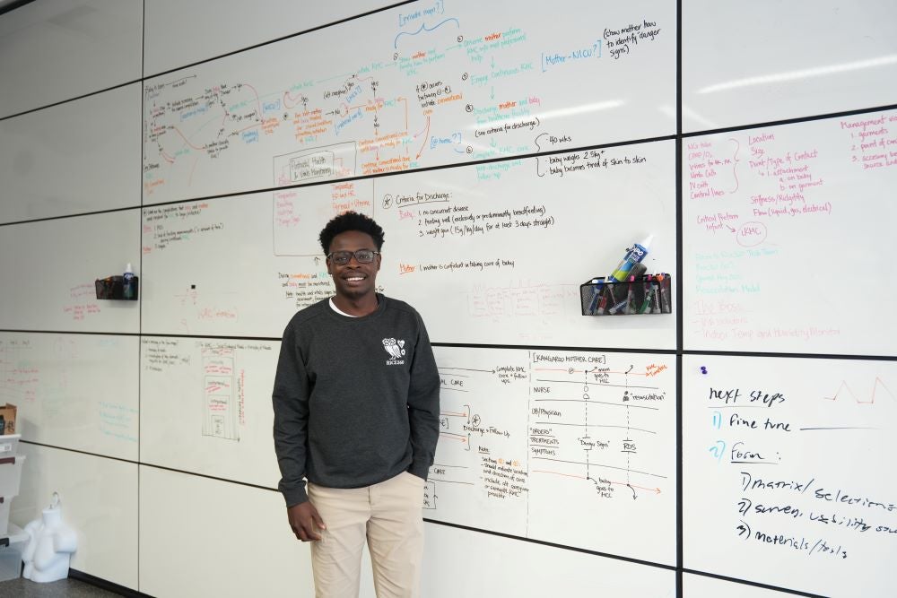 Elisha in Rice360 lab