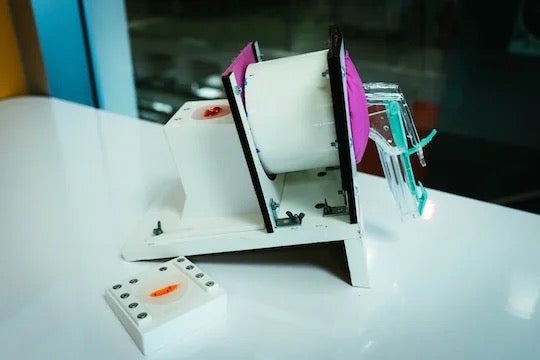 AGILE training device for endometrial biopsy