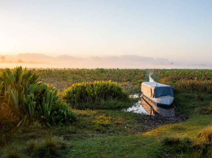 Image of mobile clinic boat