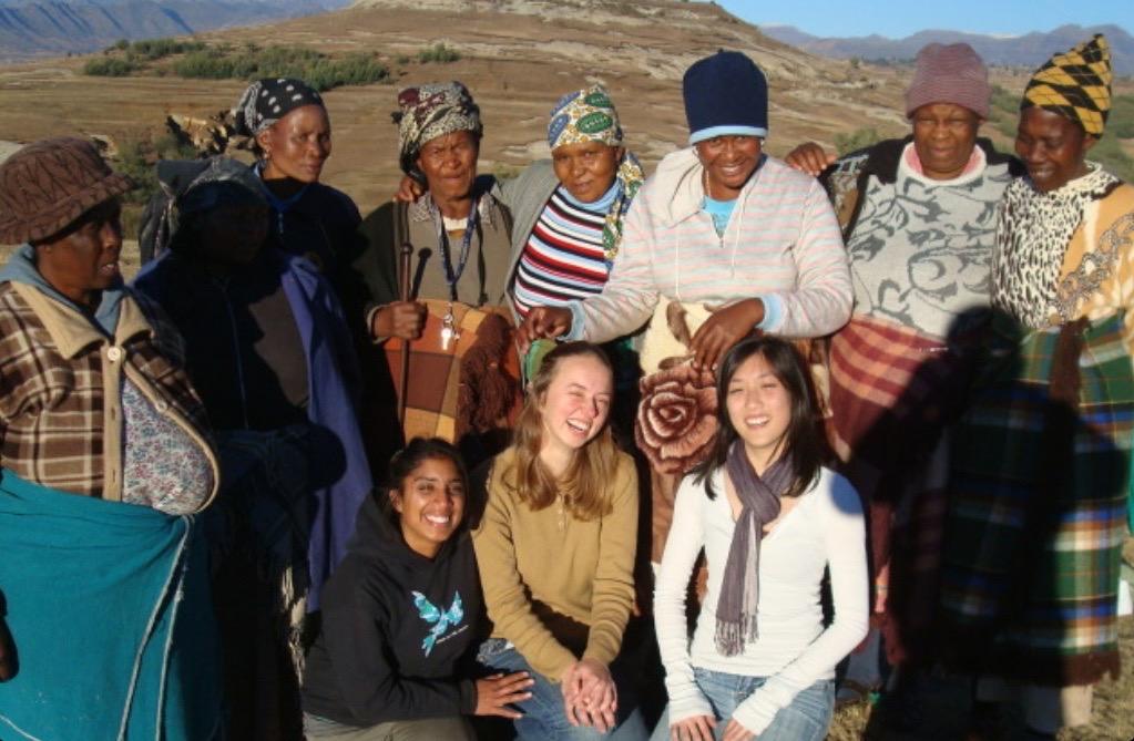 Andrea and her internship cohort